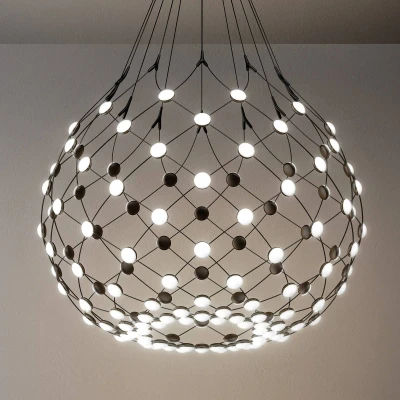Afbeelding van Luceplan Mesh hanglamp Ø 80cm 1m afhanghoogte