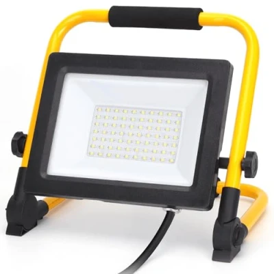 Afbeelding van Aigostar LED Werklamp IP44 stootvast 50W 4500lumen 6500K daglicht wit incl. 150cm aansluitstekker