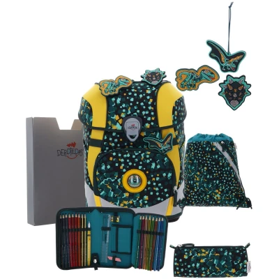 Afbeelding van DerDieDas ErgoFlex Tiny Schooltas set 6 delig