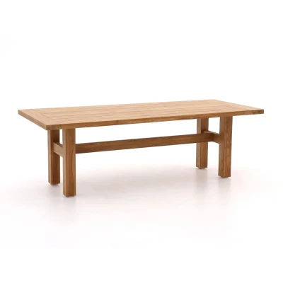 Afbeelding van Tuintafel Hartman Sophie Yasmani Natural Teak 240 x 100 cm