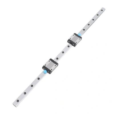 Afbeelding van lineaire geleiderail 400 mm MGN12 Miniatuur 12 breed met 2 * MGN12B glijblokken voor automatische uitrusting