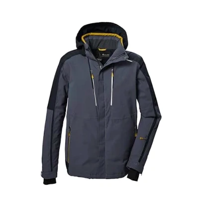 Afbeelding van killtec Heren SKI jack/functionele jas met afritsbare capuchon en sneeuwvanger KSW 69 MN JCKT, marine, 4XL, 41956 000