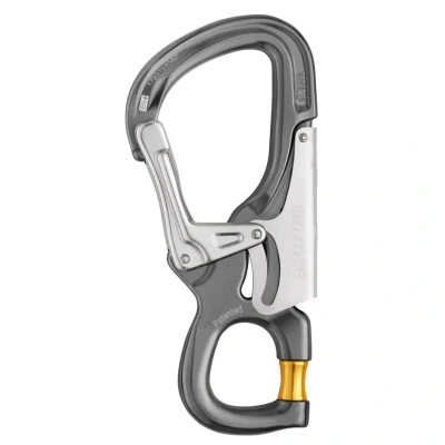 Afbeelding van Petzl Eashook Open double action karabiner zilver