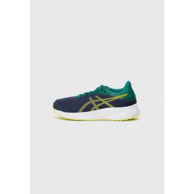 Afbeelding van Asics Patriot 13 Unisex Hardloopschoenen voor op de weg kinderen, Maat: 35.5, Midnight/citron Schoenen
