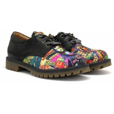 Afbeelding van Goby Urban Pulse Dames Veterschoenen Handmade Vegan Maat 35