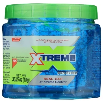 Afbeelding van Wet Line Xtreme Professional Styling Gel, extra sterk blauw, 1000 g. by Wetline