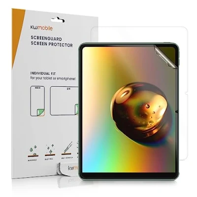 Afbeelding van kwmobile 2x screenprotectors compatibel met OnePlus Pad screenprotector Beschermfolie voor tablet Transparant