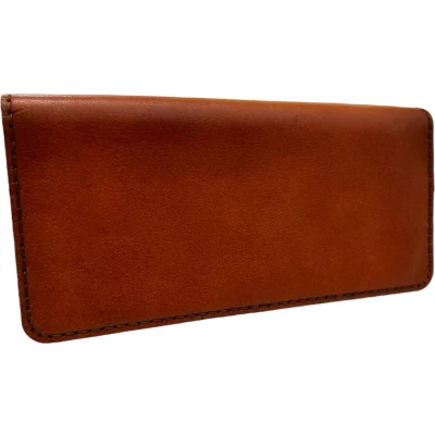 Afbeelding van High quality Handgemaakt chique Leer Portemonnee voor mannen .Leuk cadeau vriend of vader