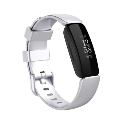 Afbeelding van Fitbit Inspire 2 &amp; Ace 3 Sportbandje met gesp Maat: Small Zilver