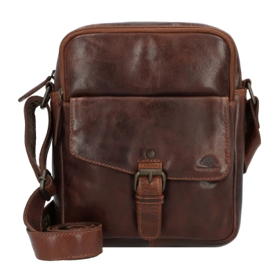 Afbeelding van Greenburry Rugged Schoudertas, Maat: One Size, Brown