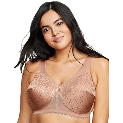 Afbeelding van Glamorise MagicLift Support Classic BH voor dames, Bruin, 130C