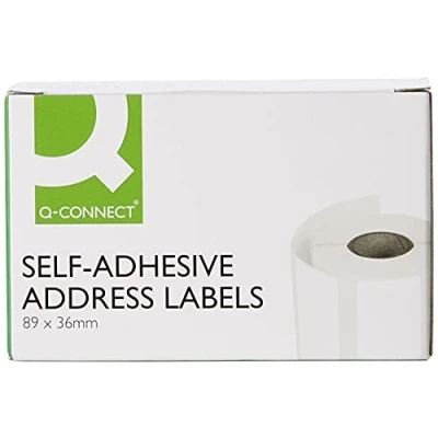 Afbeelding van Best Price Square Address Labels 89X36MM (PK250) KF26073 by Q Connect