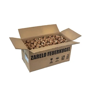 Afbeelding van Zarelo Vuurbol barbecue aanmaakblokjes voor open haard, barbecues en haarden, 325 stuks haardaansteker