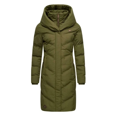 Afbeelding van Ragwear Natalka Winterjas, Dames, Maat: Medium, Light olive