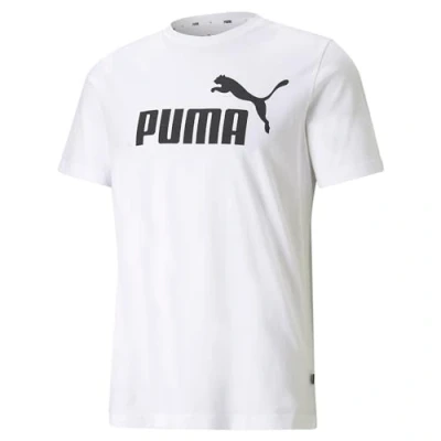 Afbeelding van Puma LOGO TEE Tshirt print, Heren, Maat: 4XL, White
