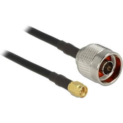 Afbeelding van N (m) SMA kabel CFD200/RF200 50 Ohm / zwart 10 meter