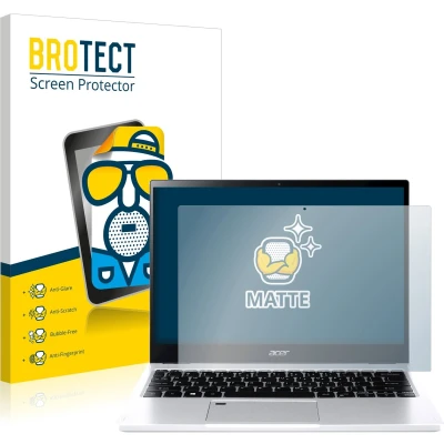 Afbeelding van BROTECT Antireflecterende Beschermfolie voor Acer Spin 3 SP313 51N Anti Glare Screen Protector, Mat, Ontspiegelend