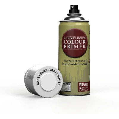 Afbeelding van The Army Painter: Color Primer Matt White 400 Ml