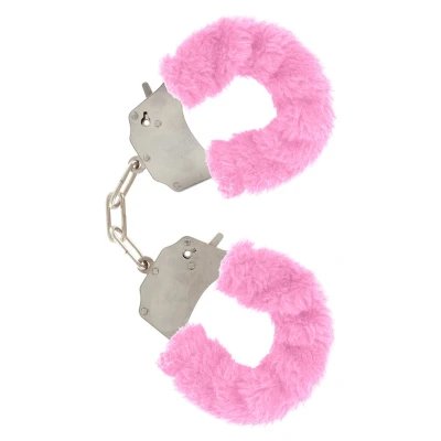 Afbeelding van Pluchen Handboeien Roze