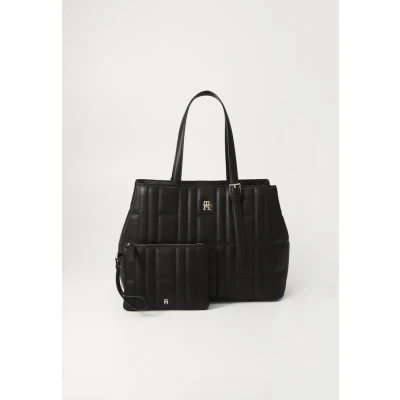 Afbeelding van Tommy Hilfiger Feminine TOTE Handtas, Dames, Maat: One Size, Black