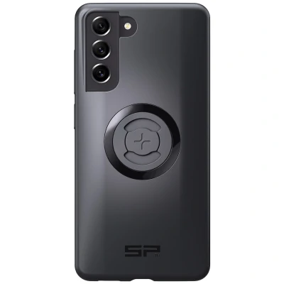 Afbeelding van Samsung Galaxy S21 FE Hoesje Kunststof SP Connect Backcover/Hardcase Zwart Telefoonhoesje