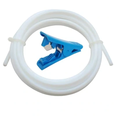 Afbeelding van CESFONJER 3D printer teflon slang voor mondstuk, 8 meter PTFE 1,75 mm filament ID 2 OD 4 TL Feeder Hotend Reprap Rostock Bowden Extruder + leiding buissnijder