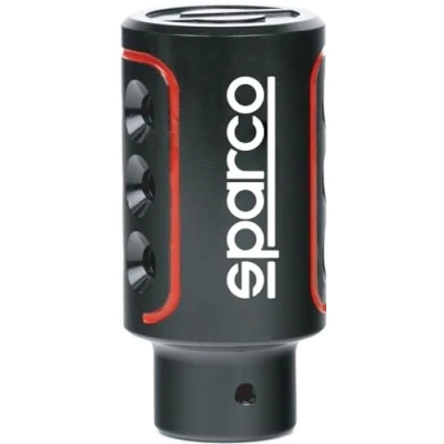 Afbeelding van Versnellingspookknop Sparco SPC RACING Zwart/Rood