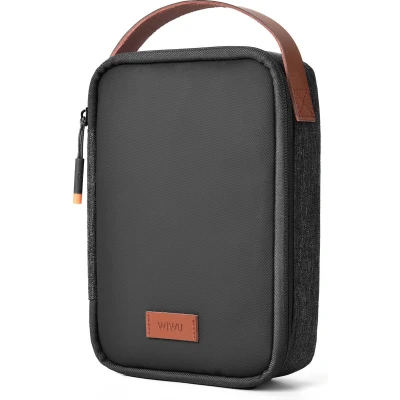 Afbeelding van WIWU Reis Portemonnee Organizer Minimal Travel Pouch Zwart