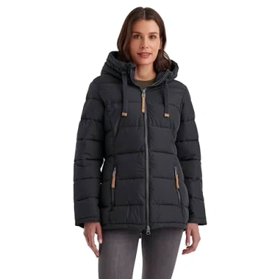 Afbeelding van G.I.G.A. DX Dames Winterjas met capuchon/functioneel jack in donslook GW 12 WMN QLTD JCKT, dark navy, 50, 39835 000