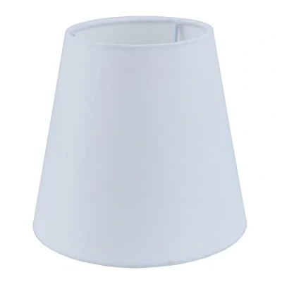 Afbeelding van Sinta 14 cm (5,5 inch) E14/E27 lampenkappen voor van stof, kroonluchters, wand en wit