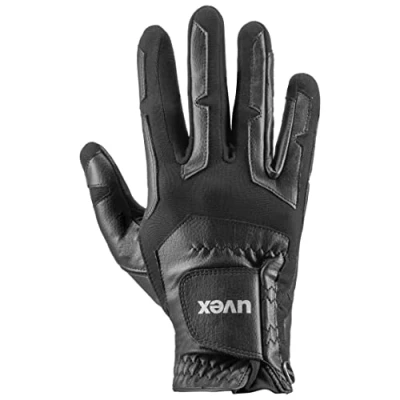 Afbeelding van uvex ventraxion plus flexibele rijhandschoenen voor dames en heren slijtvast optimale ventilatie black 8 9