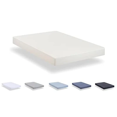 Afbeelding van Todocama Hoeslaken van extra zachte geborstelde microvezel (bed 140 x 190/200 cm, beige)