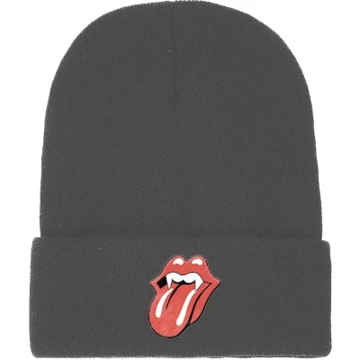 Afbeelding van The Rolling Stones Fang Tongue Beanie Muts Zwart