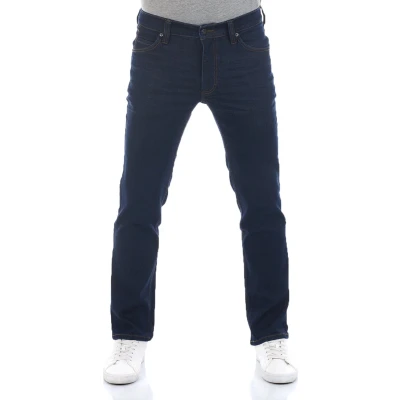 Afbeelding van Mustang Tramper Straight leg jeans Super dark, Heren, Maat: 34x30, dark