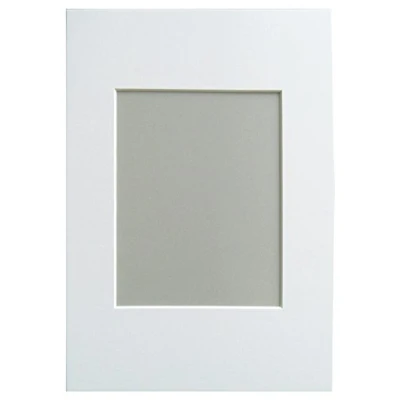Afbeelding van walther design passe partouts polar wit voor lijstmaat: 30 x 40 cm, beeldformaat: 21 29,7 cm (DIN A4) Passepartouts PA042S