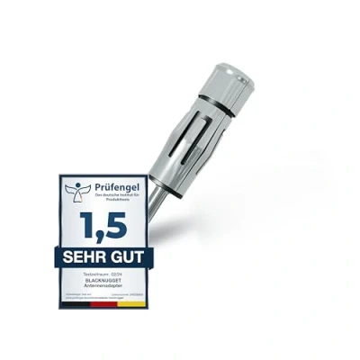 Afbeelding van BlackNugget® Antenneadapter autoradio DIN ISO antennestekker stekker antenne adapter universele radio auto 1 stuk