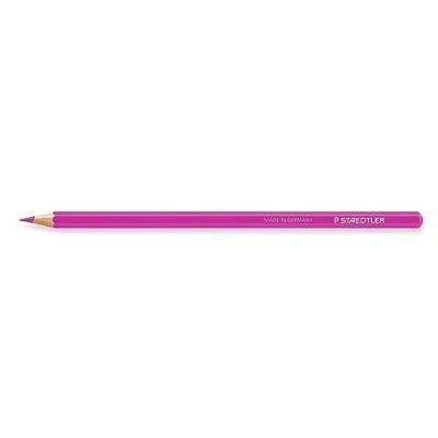 Afbeelding van STAEDTLER Journey 146C 61 Design Kleurpotloden, roodpaars, hoog gepigmenteerd, zachte vulling, hout uit PEFC gecertificeerde bossen, klassieke zeskantige vorm, 6 kleurpotloden in vouwdoos