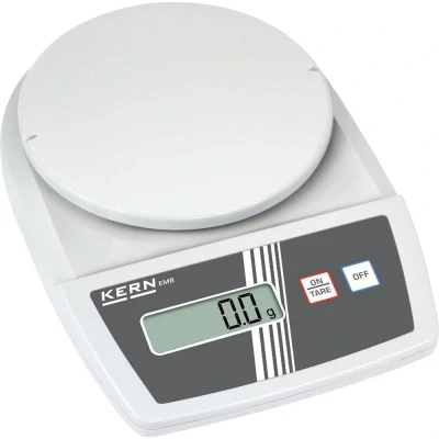 Afbeelding van Kern EMB 1200 1 Brievenweegschaal Weegbereik (max.) 1.2 kg Resolutie 0.1 g werkt op batterijen, het lichtnet (optioneel) Wit