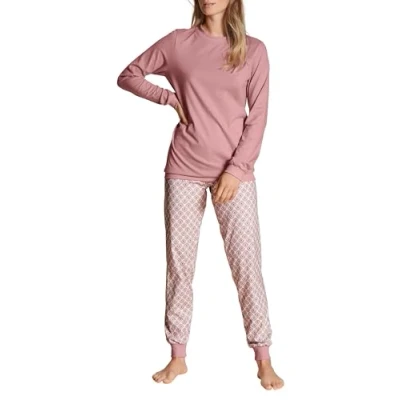 Afbeelding van CALIDA Dames Lovely Nights Pyjamaset, Rose Bud, 48/50