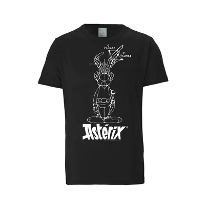 Afbeelding van Logoshirt T Shirt Asterix Skizze