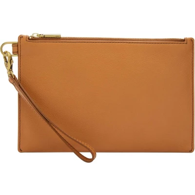 Afbeelding van FOSSIL Utensil zak Wristlet Camel Lichtbruin