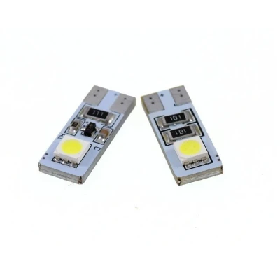 Afbeelding van T10 5050 1 SMD CANBUS 2 stuks wit