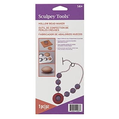 Afbeelding van Polyform AS2020 Metal Sculpey Hollow Bead Maker, Zilver, 63.5g