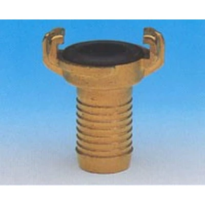 Afbeelding van De Beer Geka slangkoppeling met tule 1/2 13 mm messing