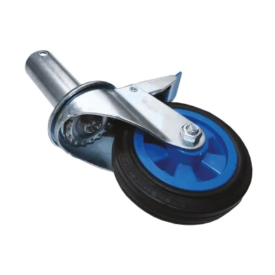 Afbeelding van ALX Steigerwiel 125mm dubbel geremd