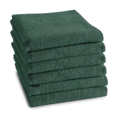 Afbeelding van Keukendoek DDDDD Logo Green 50 x 55 cm (6 Delig)