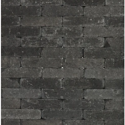 Afbeelding van Intergard Waalformaat sierbestrating antraciet strak, 20x5x6cm, per m2