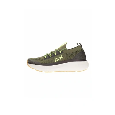 Afbeelding van Sun68 Sneakers laag, Heren, Maat: 40, Militare Textiel