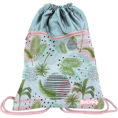 Afbeelding van BeUniq Gymtas, Hawaii Zwemtas 47 x 37 cm Aqua