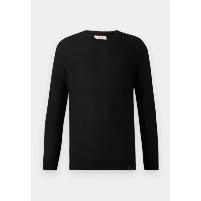 Afbeelding van Replay Crewneck KNIT Trui, Heren, Maat: Small, Black